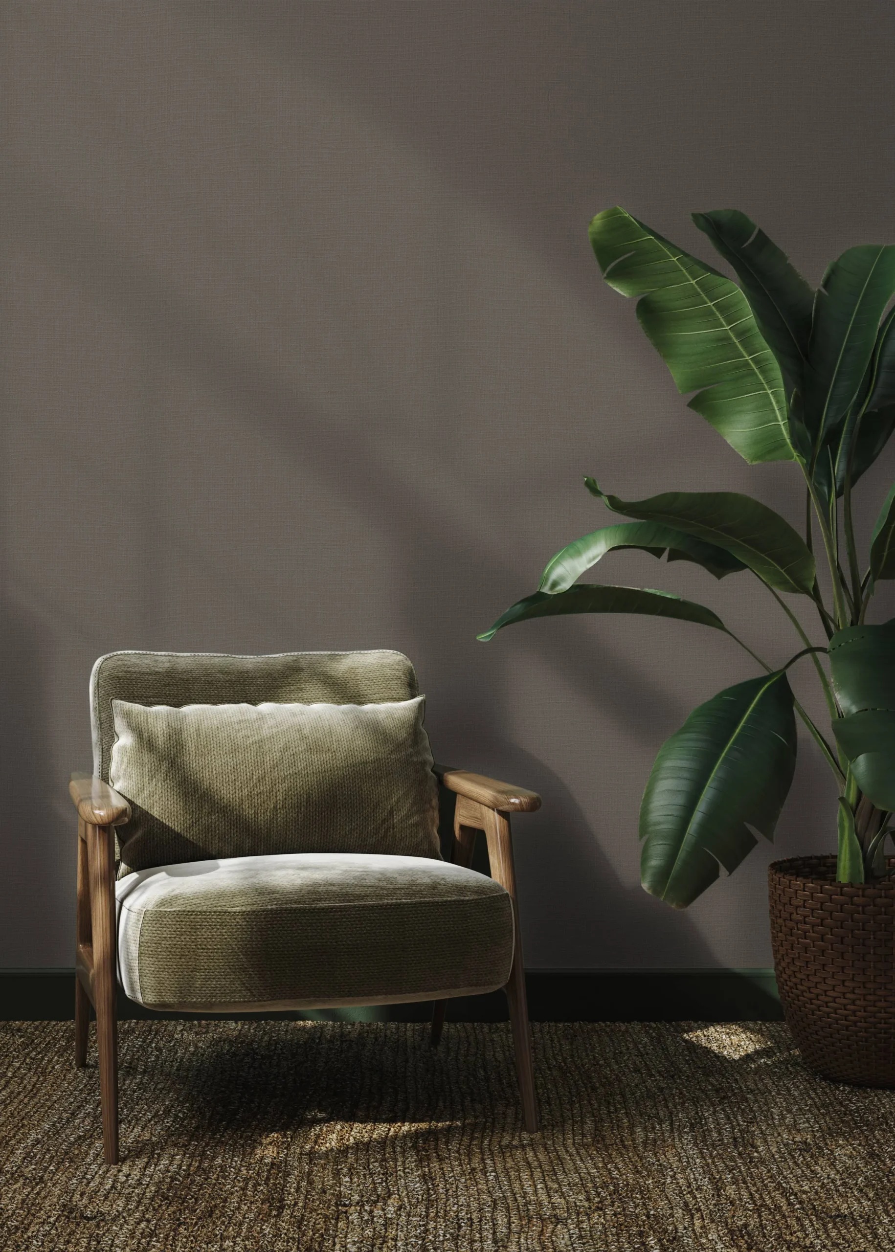 Gray Embossed Wallpaper – Neutral Glamour (24205-8)